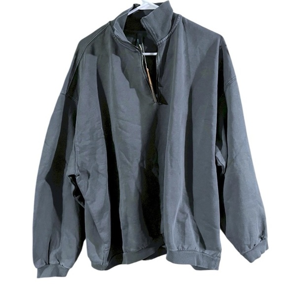 NEW SKIMS Zircon Boyfriend Fleece Sweater - Picture 6 of 10